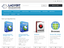 Tablet Screenshot of lacivertbilgisayar.com